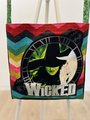 Wicked tshirt crossbody bag