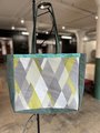 Lollapalooza tshirt market bag turquoise 