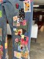 Fast fashion sucks patchwork jeans