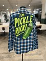 Pickle Rick altered shirt men’s M