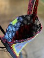 Riot fest Tshirt crossbody bag Upcycled devil face