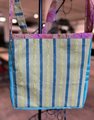 Lollapalooza tshirt crossbody bag palms upcycled 