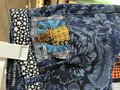 Doctor WHO patchwork collage upcycled jeans