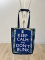 Doctor WHO keep calm Tshirt market bag