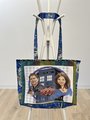 Doctor WHO Console Room con 2014 tshirt market bag