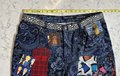 Doctor WHO patchwork collage upcycled jeans