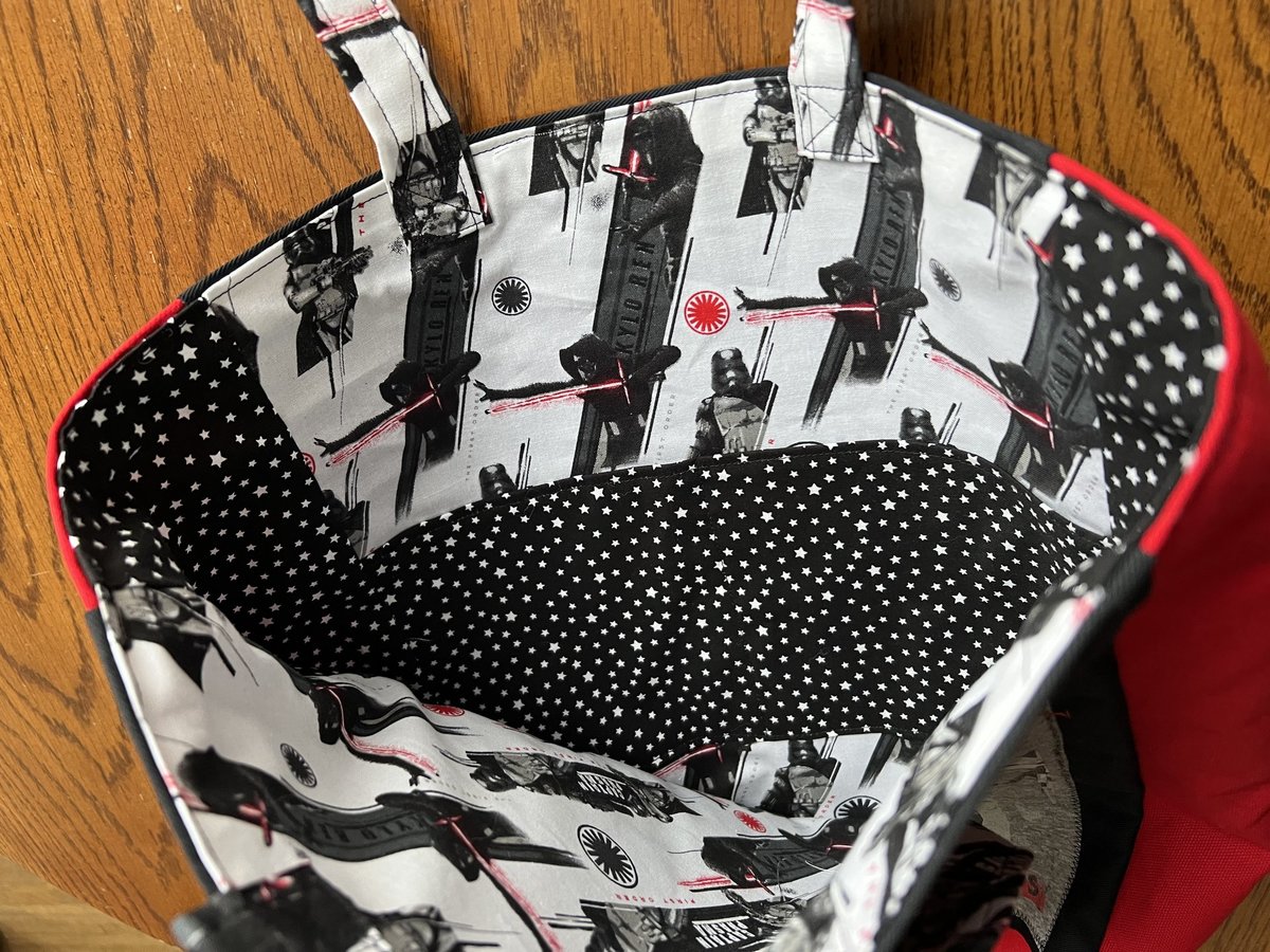 Star Wars Force Awakens tshirt market bag 
