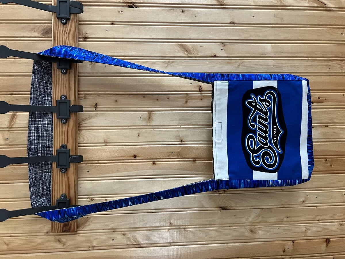 St Paul Saints tshirt crossbody bag 