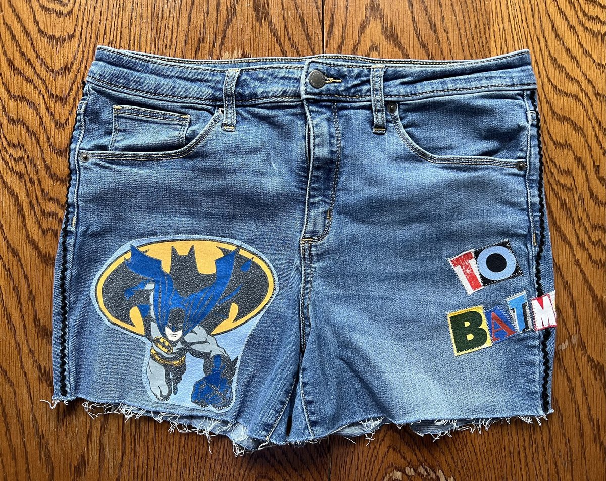 Batman altered shorts size womens 14