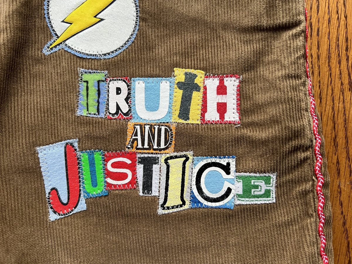 Justice league altered shorts size 8