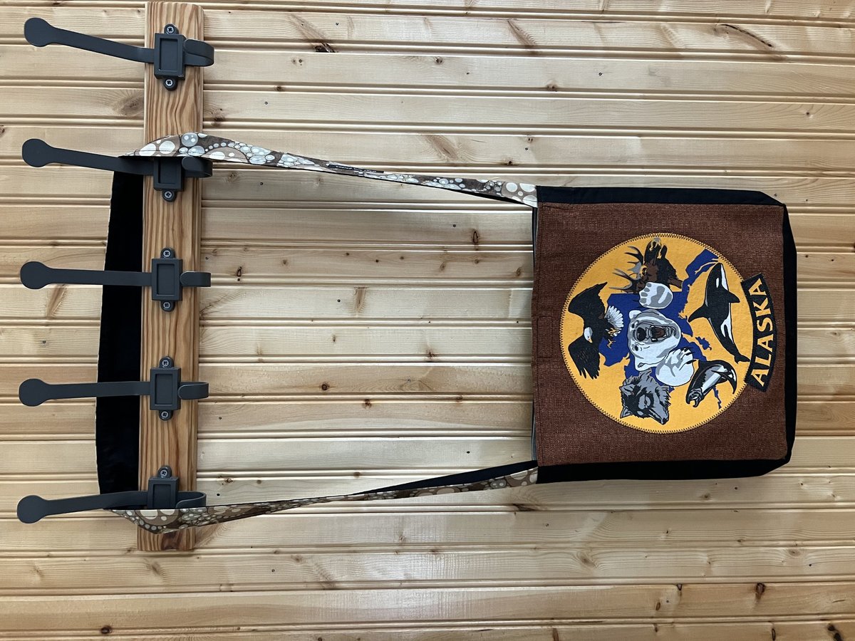 Alaska tshirt crossbody bag 