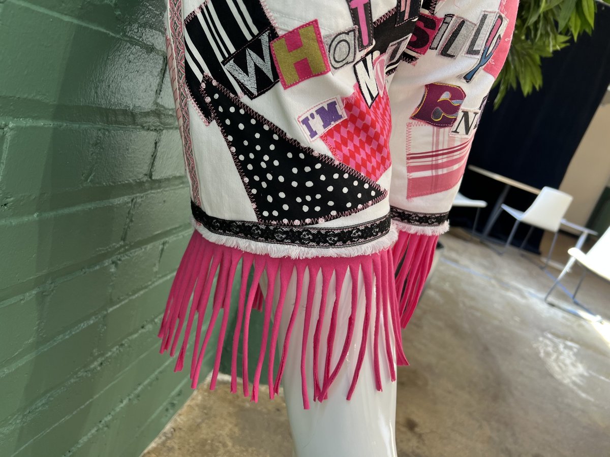 Not silly enough patchwork upcycled shorts