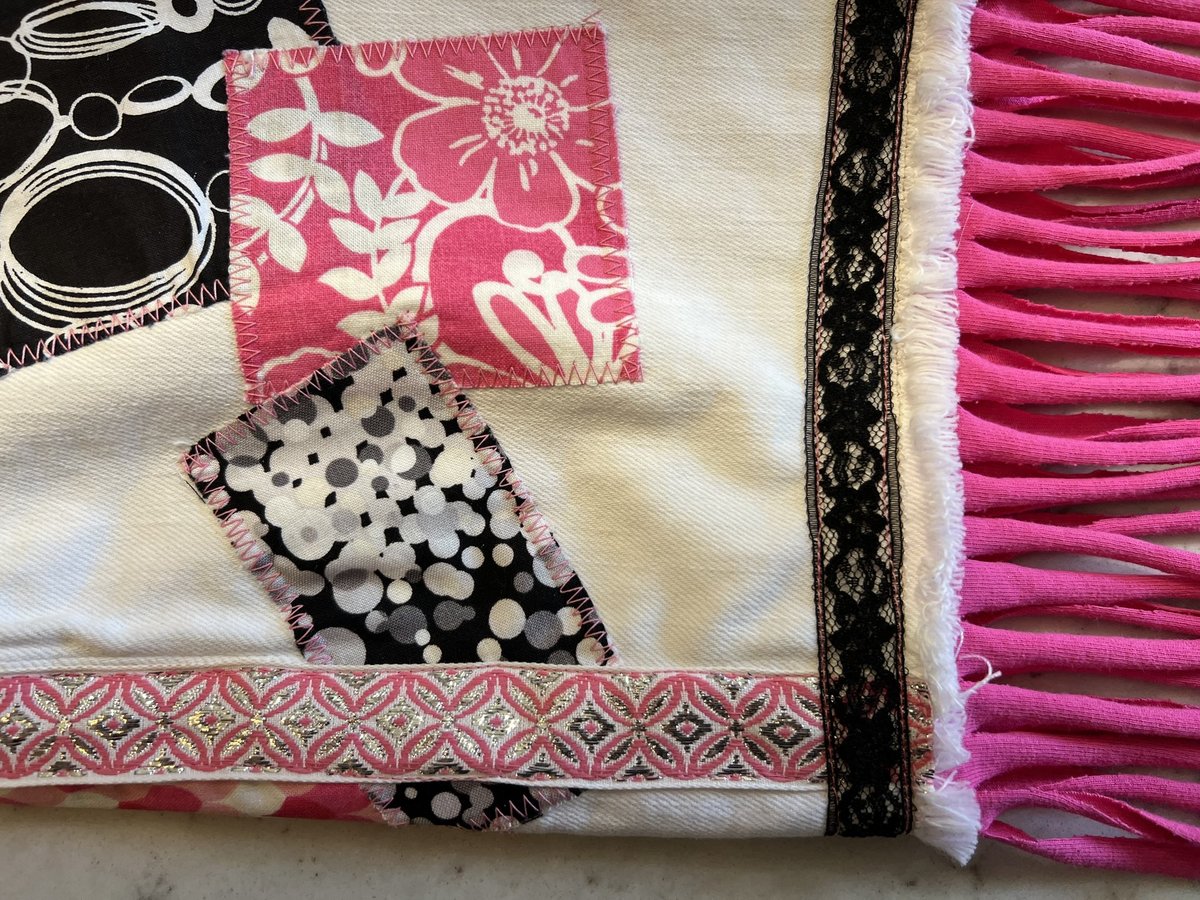 Not silly enough patchwork upcycled shorts