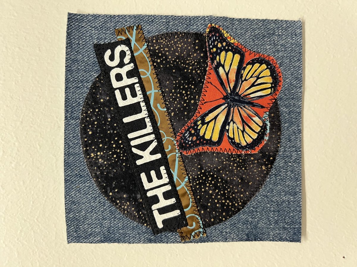 The Killers original collage patch