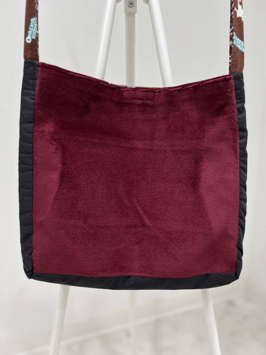 Charlie and the Chocolate Factory tshirt crossbody bag 