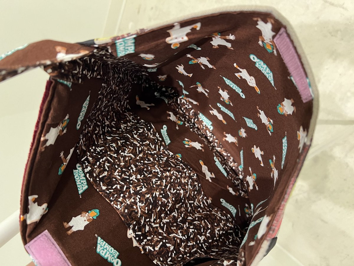 Charlie and the Chocolate Factory tshirt crossbody bag 