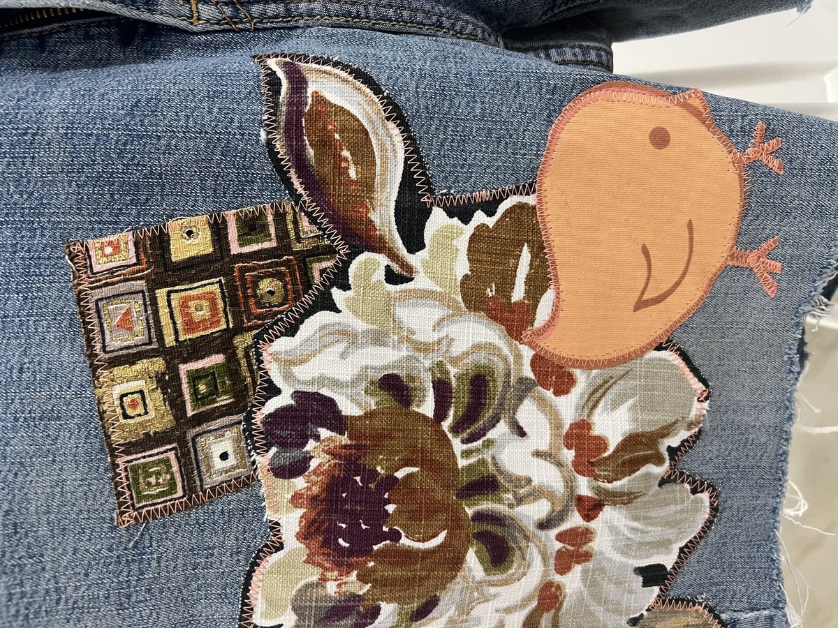 Do no harm upcycled custom patchwork collage shorts 16