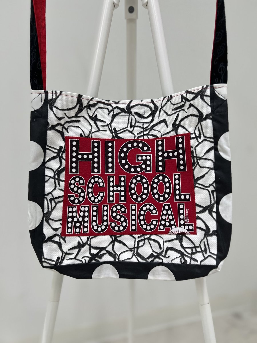 High School Musical tshirt crossbody bag 