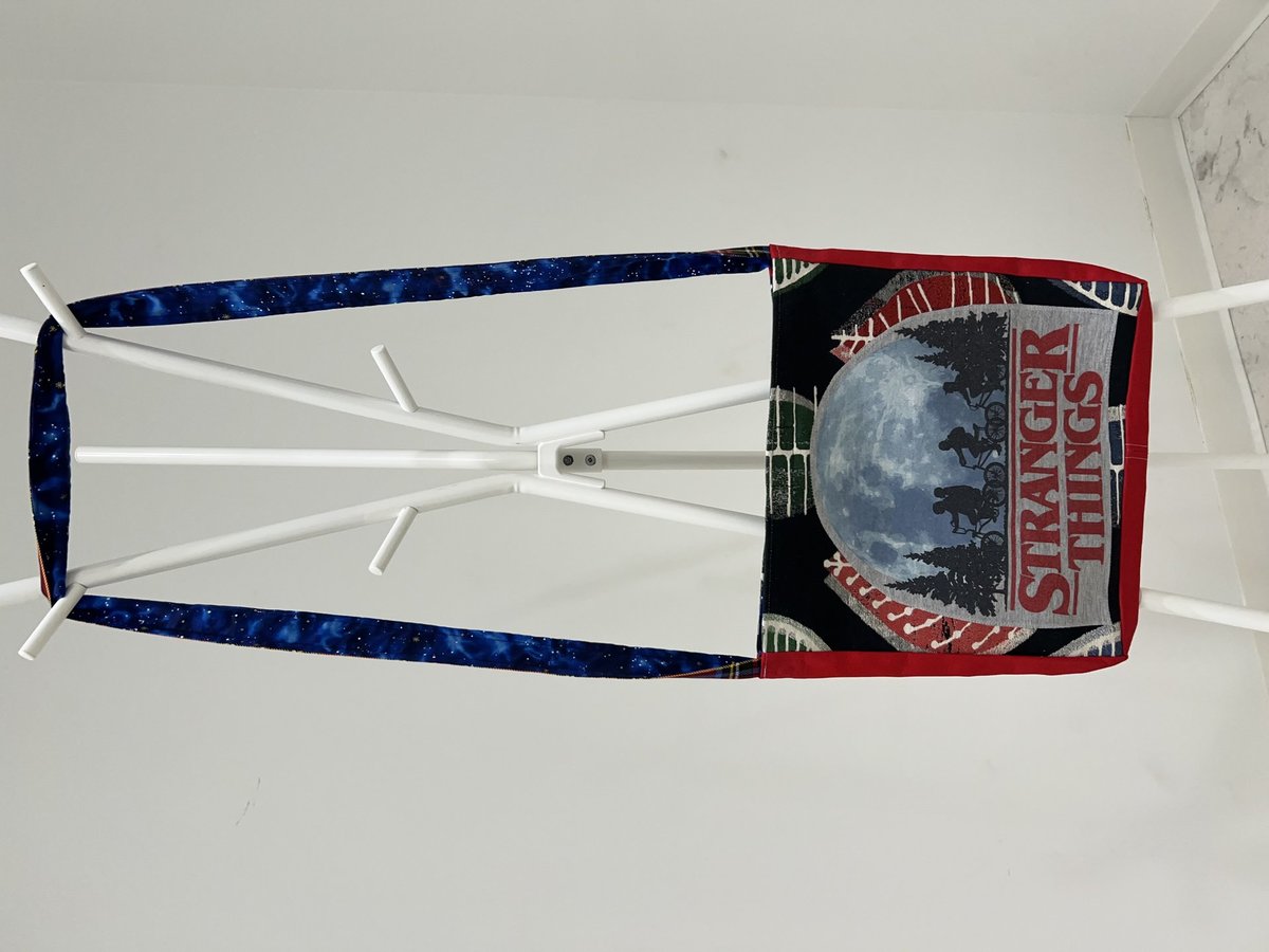 Stranger Things moon tshirt crossbody bag 