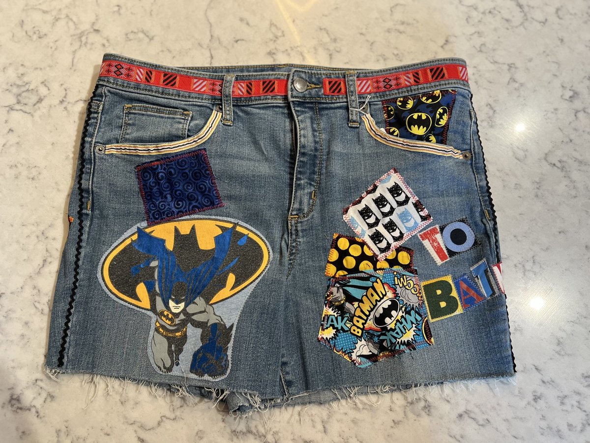 Batman altered shorts size womens 14