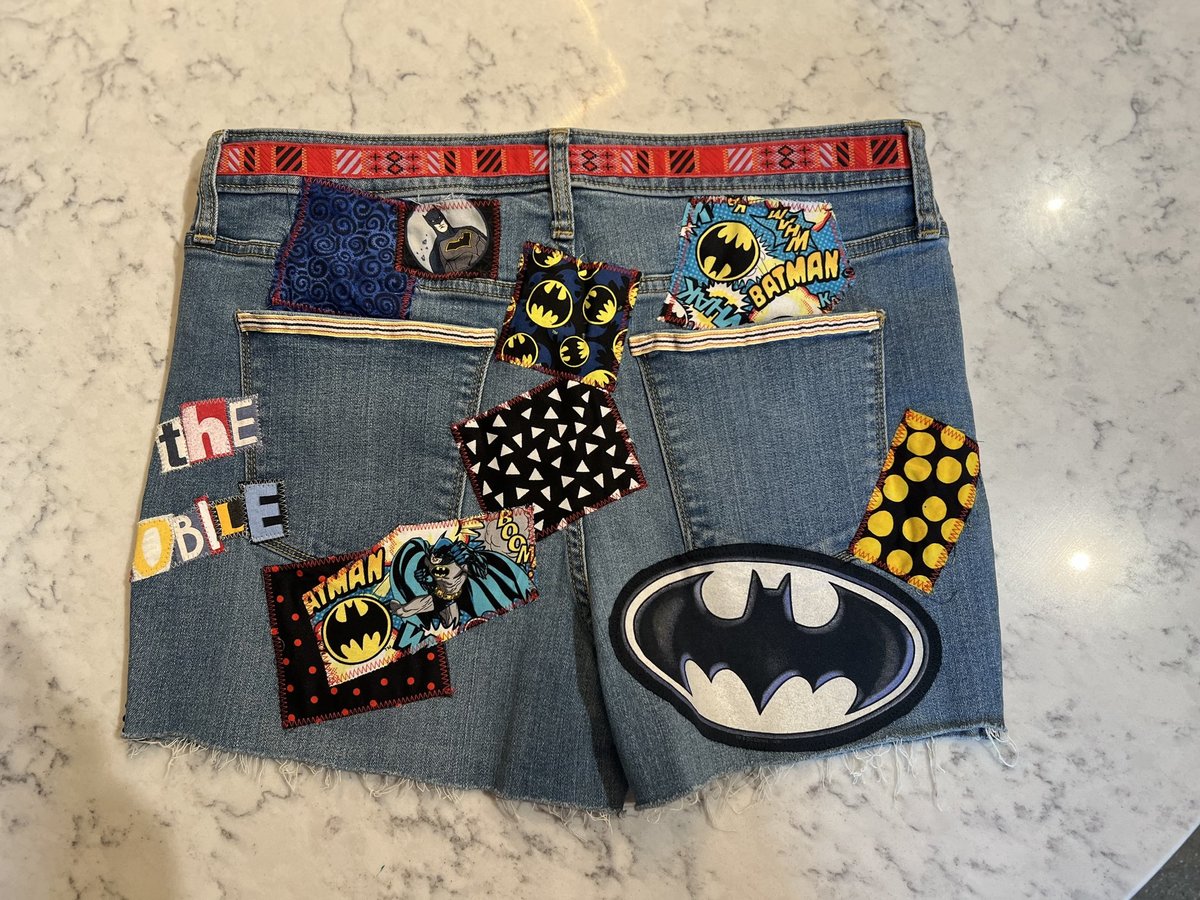Batman altered shorts size womens 14