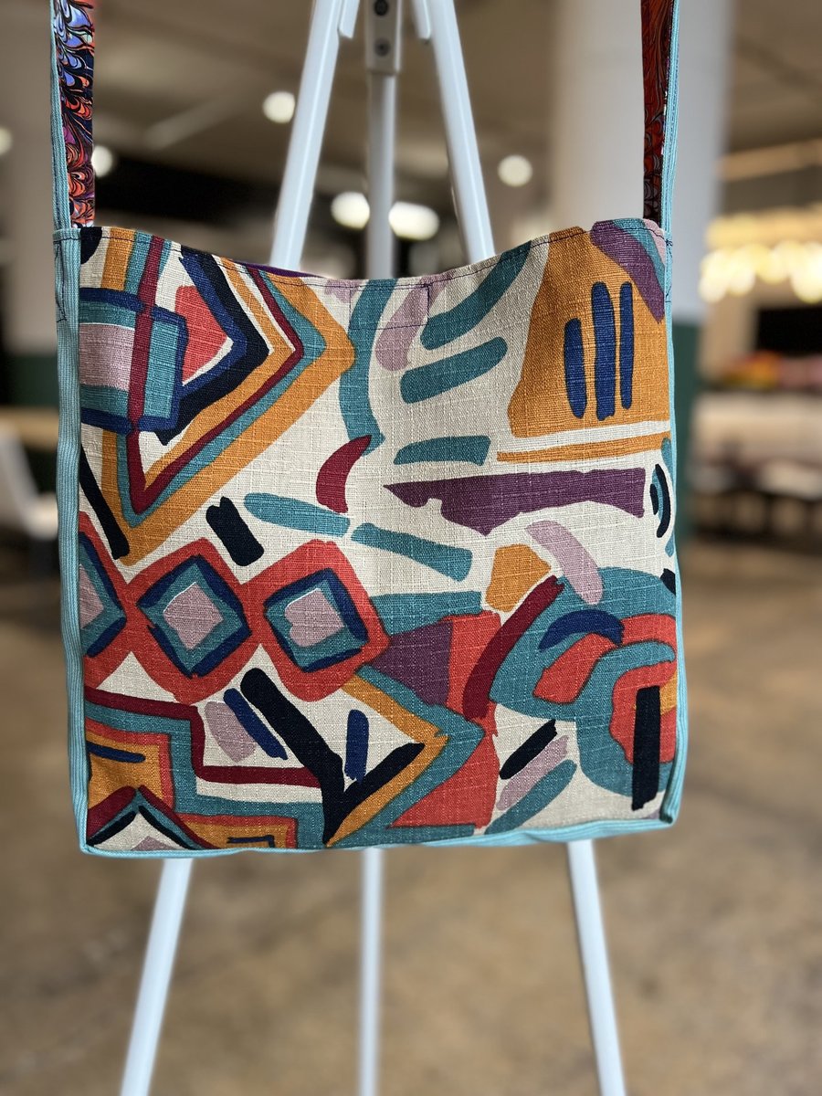 Voice for change Tshirt crossbody bag 