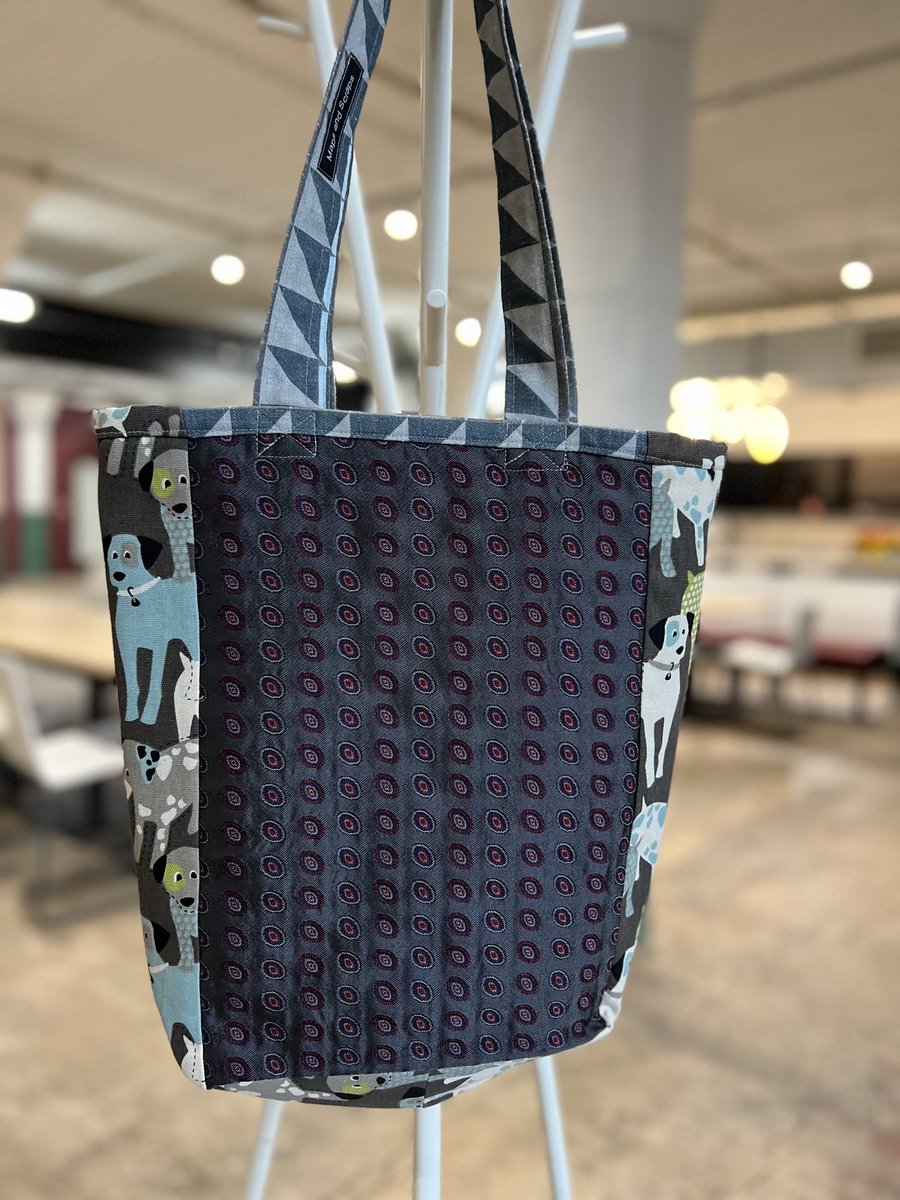 Dog food bag upcycled market bag 