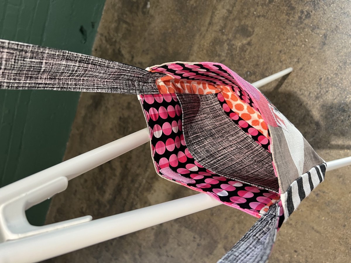They them crossbody bag pink and black