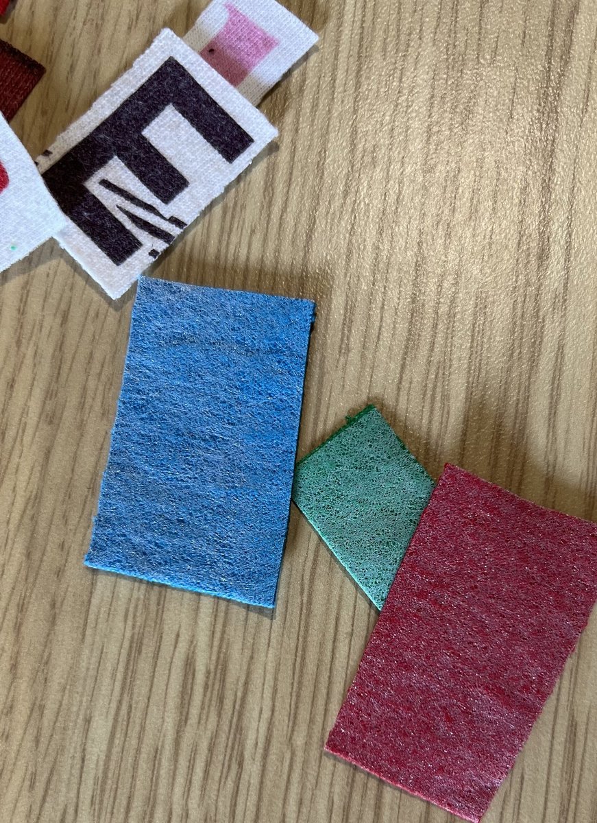 Upcycled letters for crafting