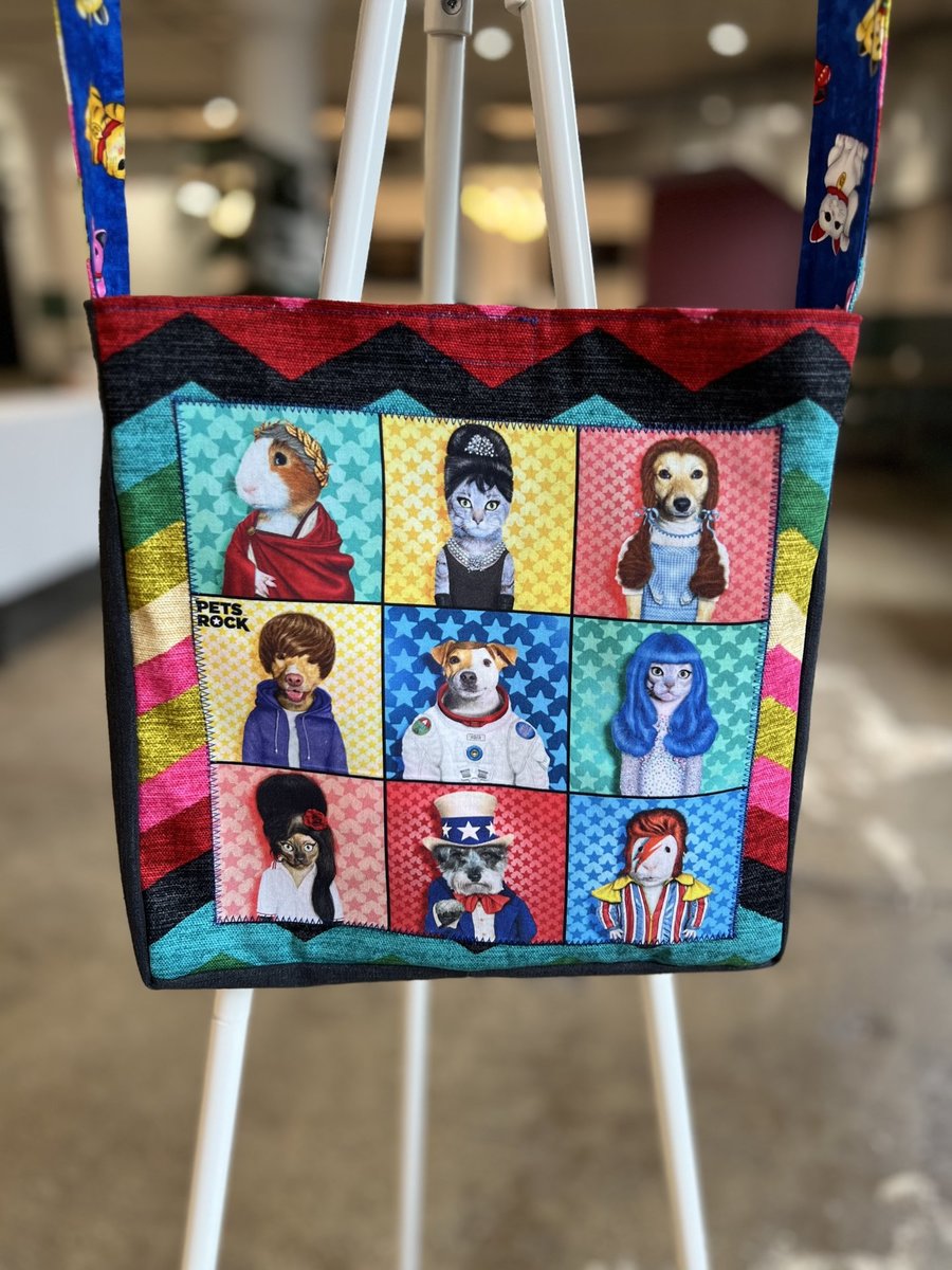 Pets rock crossbody bag