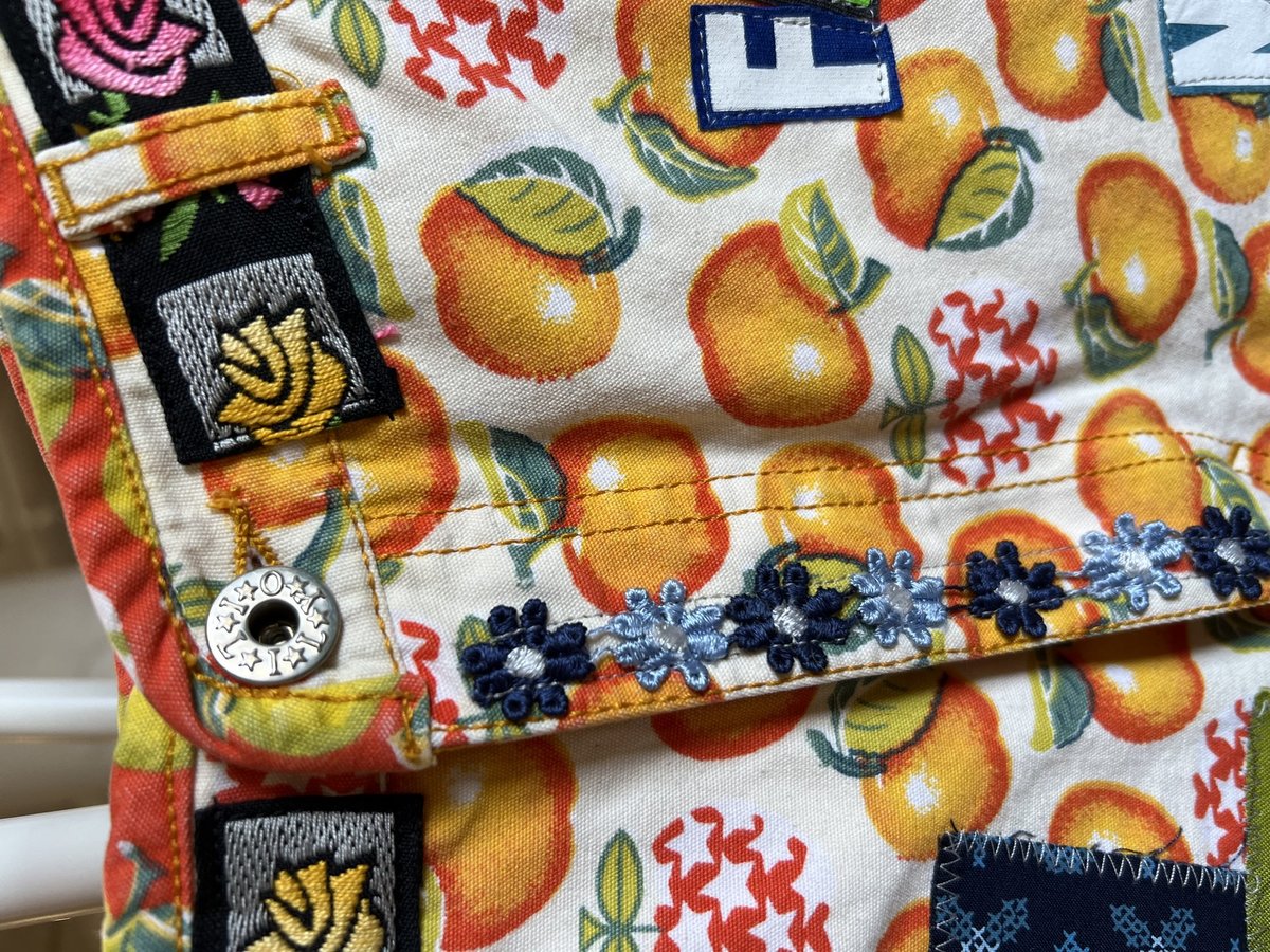 Non compliant upcycled patchwork collage shorts