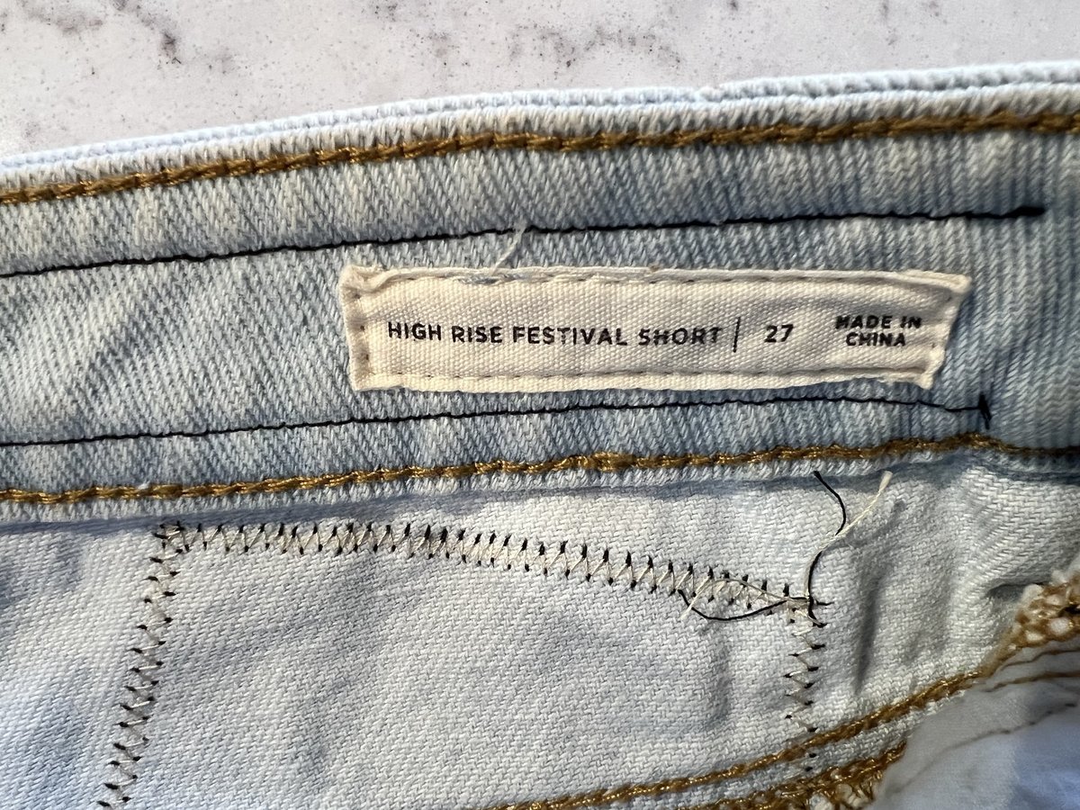 Disturbed patchwork upcycled collage shorts