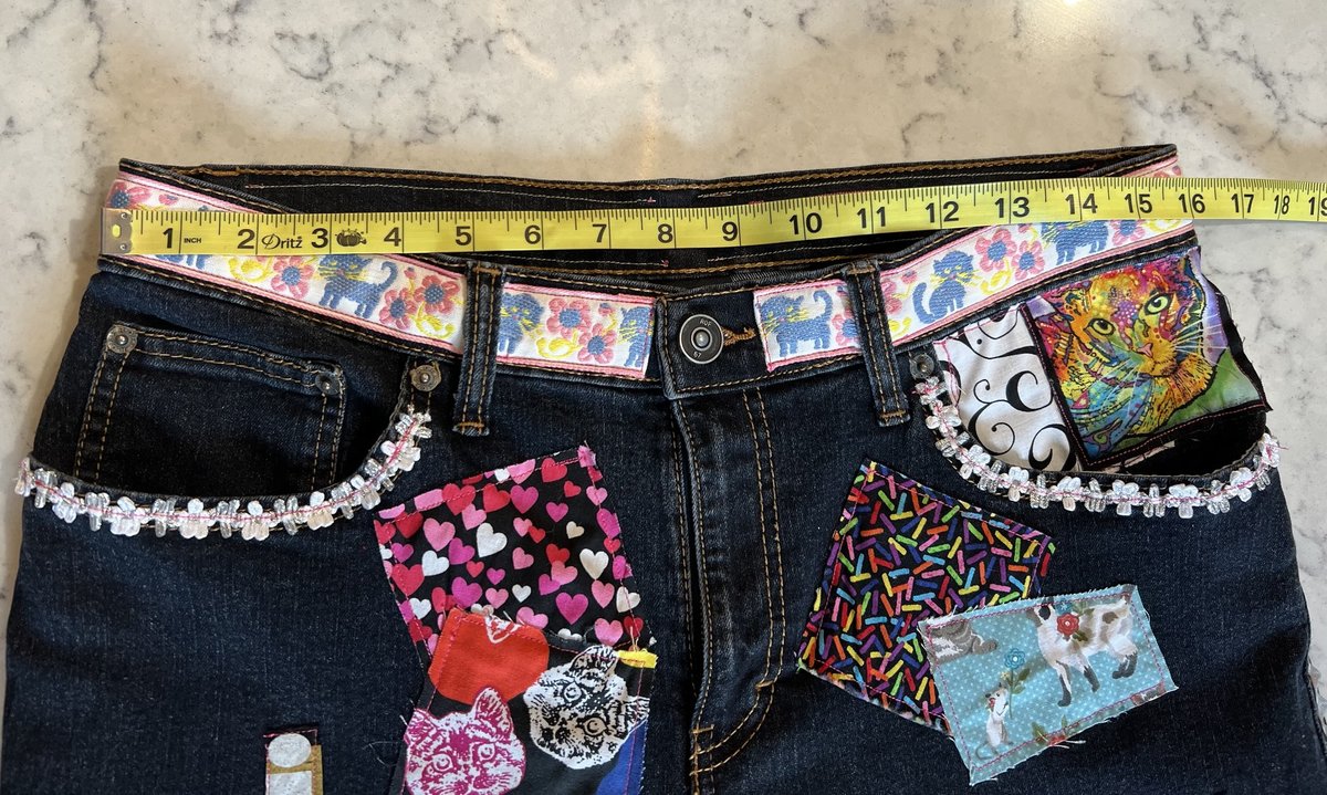 Indoor cat patchwork collage shorts