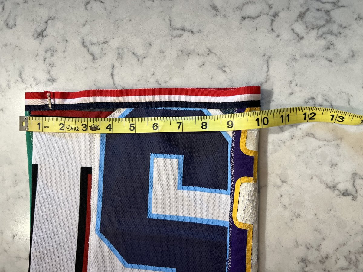 Number collage jeans