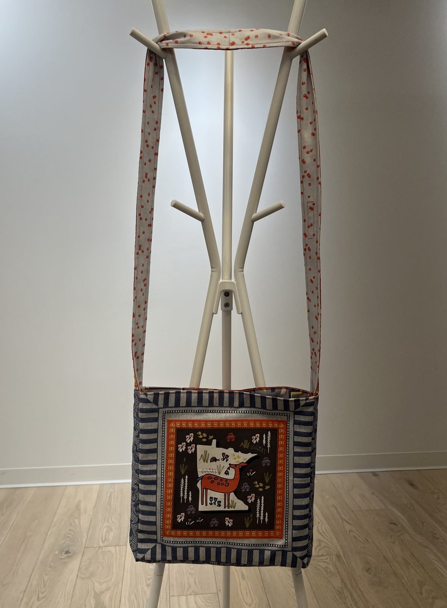 Minnesota deer and ladybug crossbody bag 