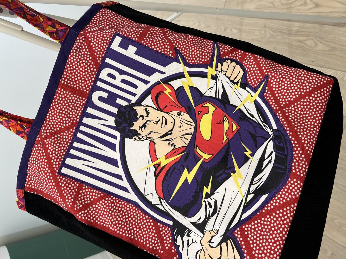Superman invincible Tshirt market bag