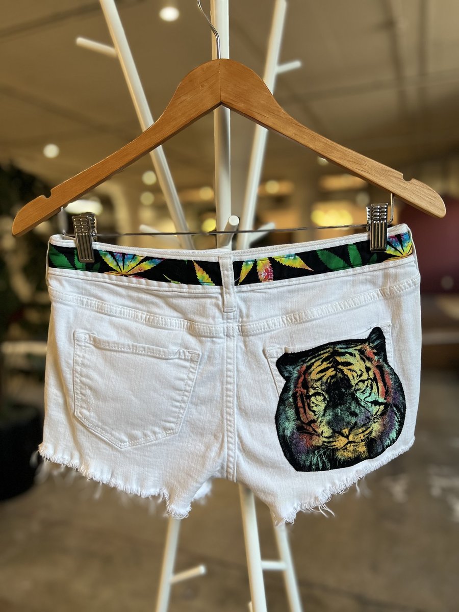 Tiger altered shorts