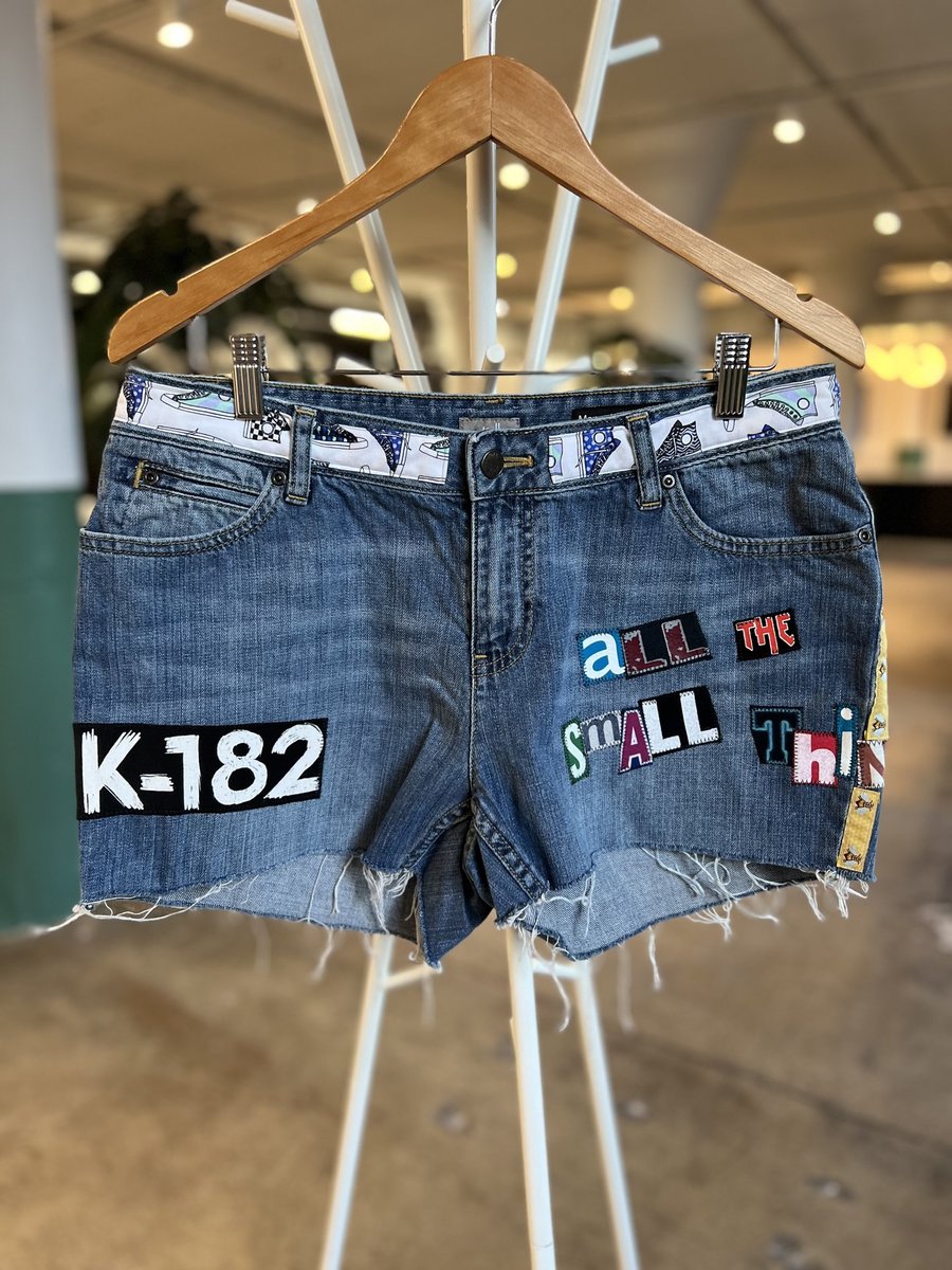 Blink-182 altered shorts