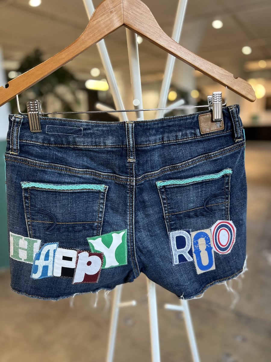 Happy Roo pirate altered shorts