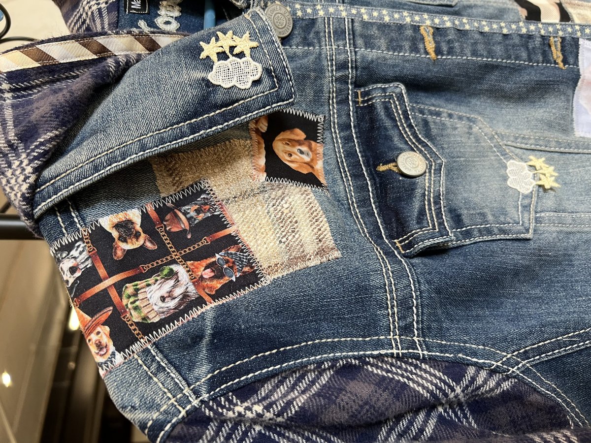Dog Jean jacket