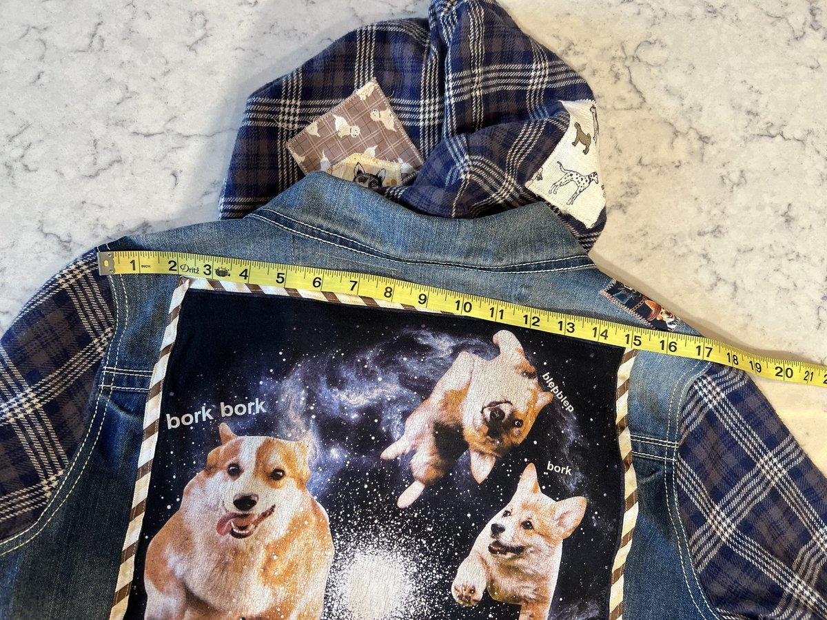 Dog Jean jacket