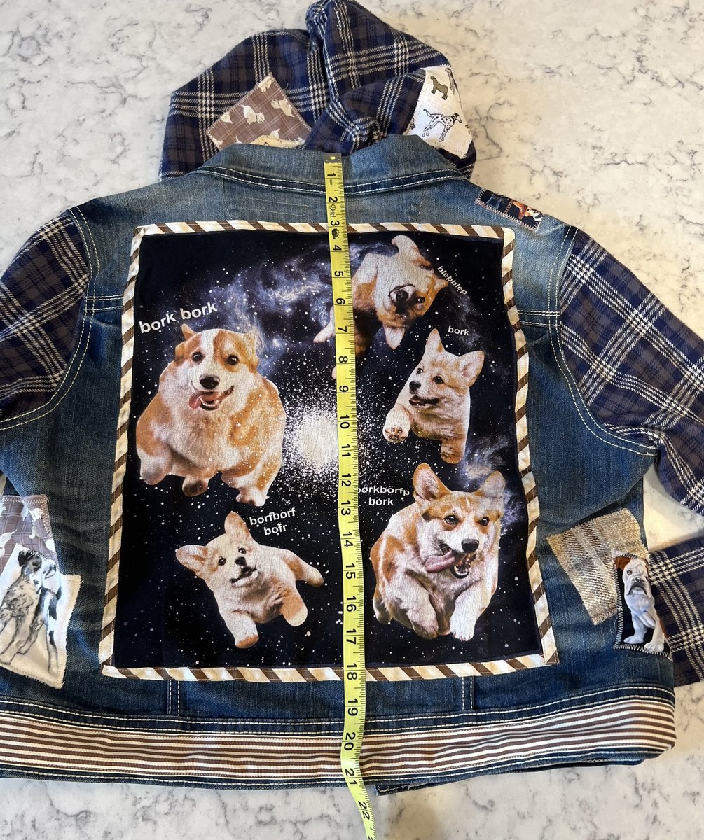 Dog Jean jacket