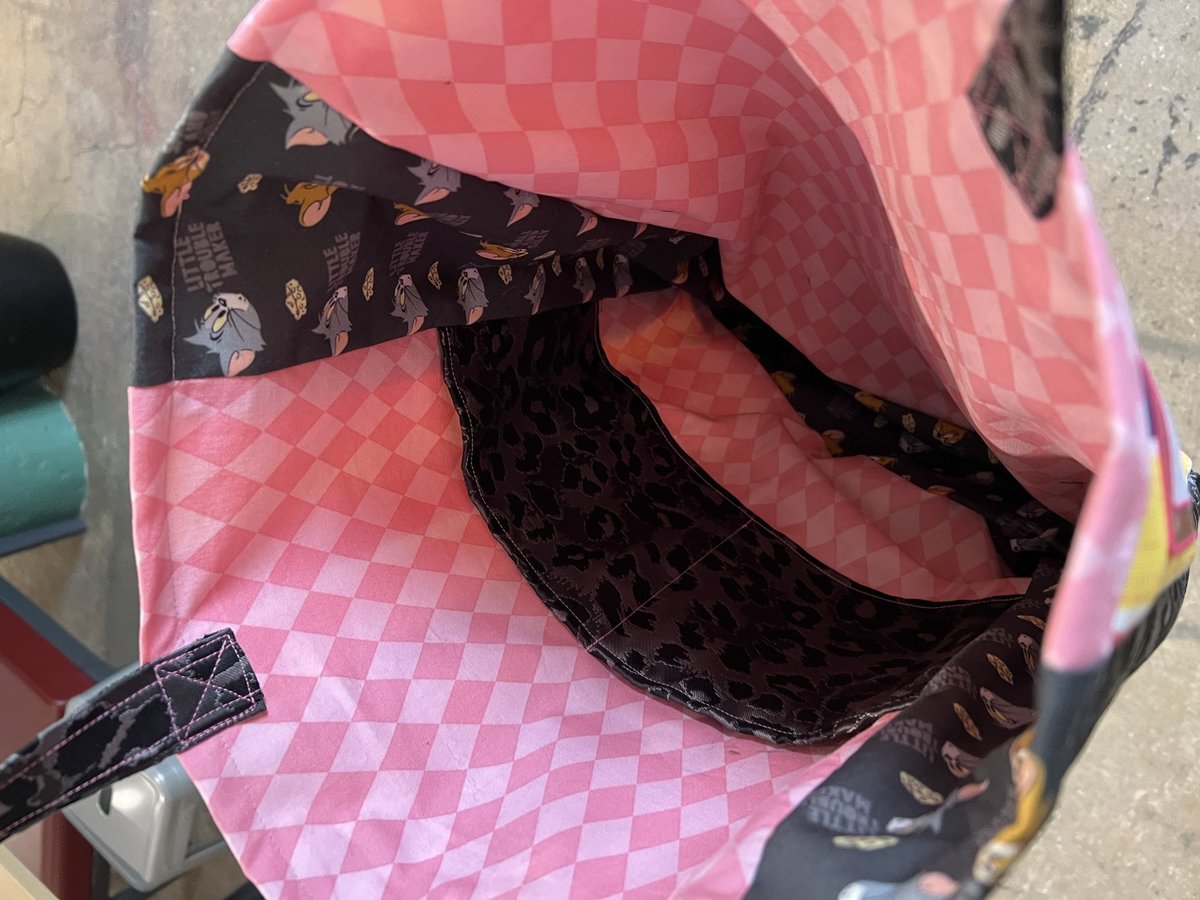 Tom and Jerry tshirt market bag