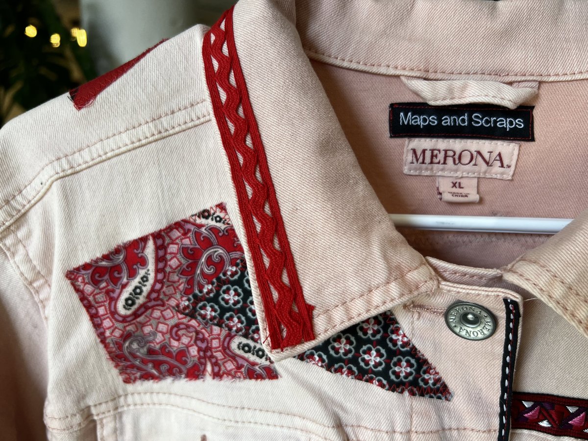 RWBY patchwork collage Jean jacket 