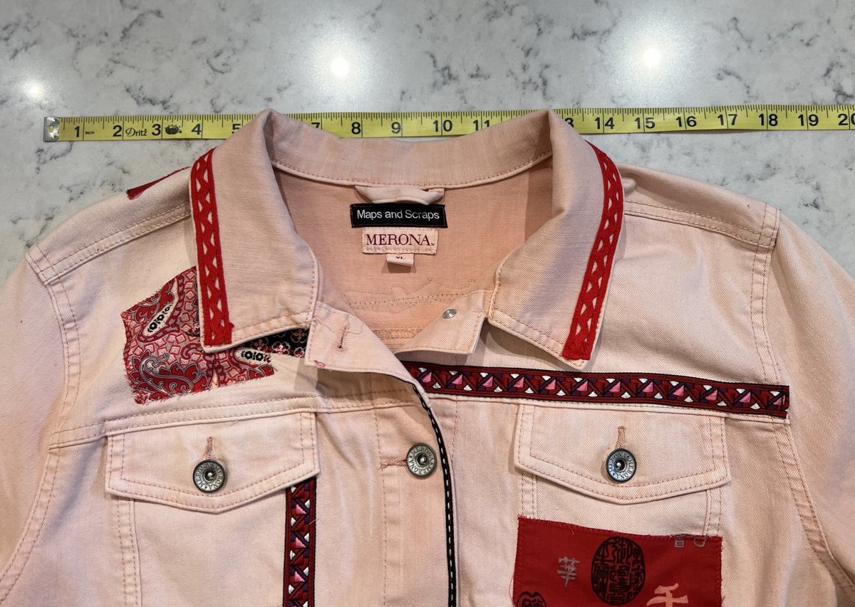 RWBY patchwork collage Jean jacket 