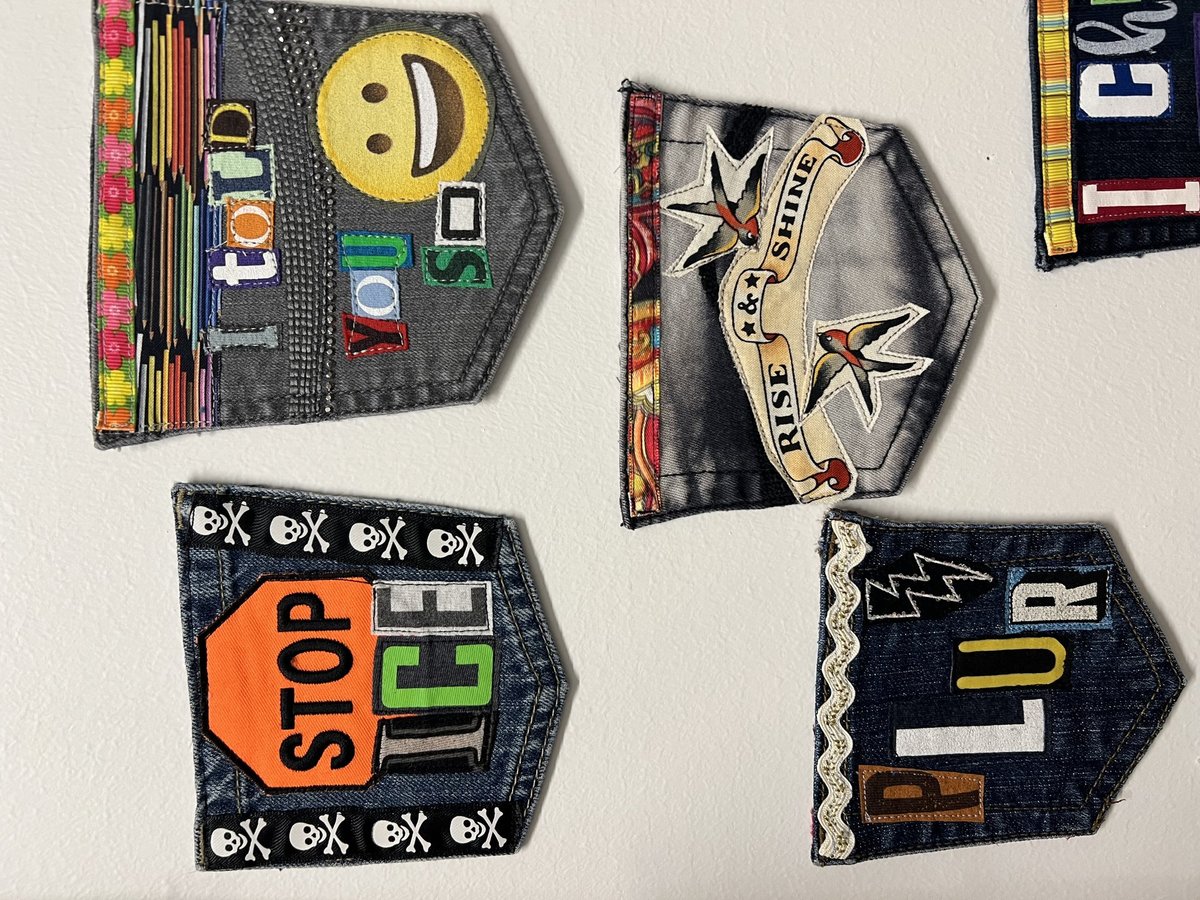 Protest patch workshop Saturday Oct 25 12-4pm