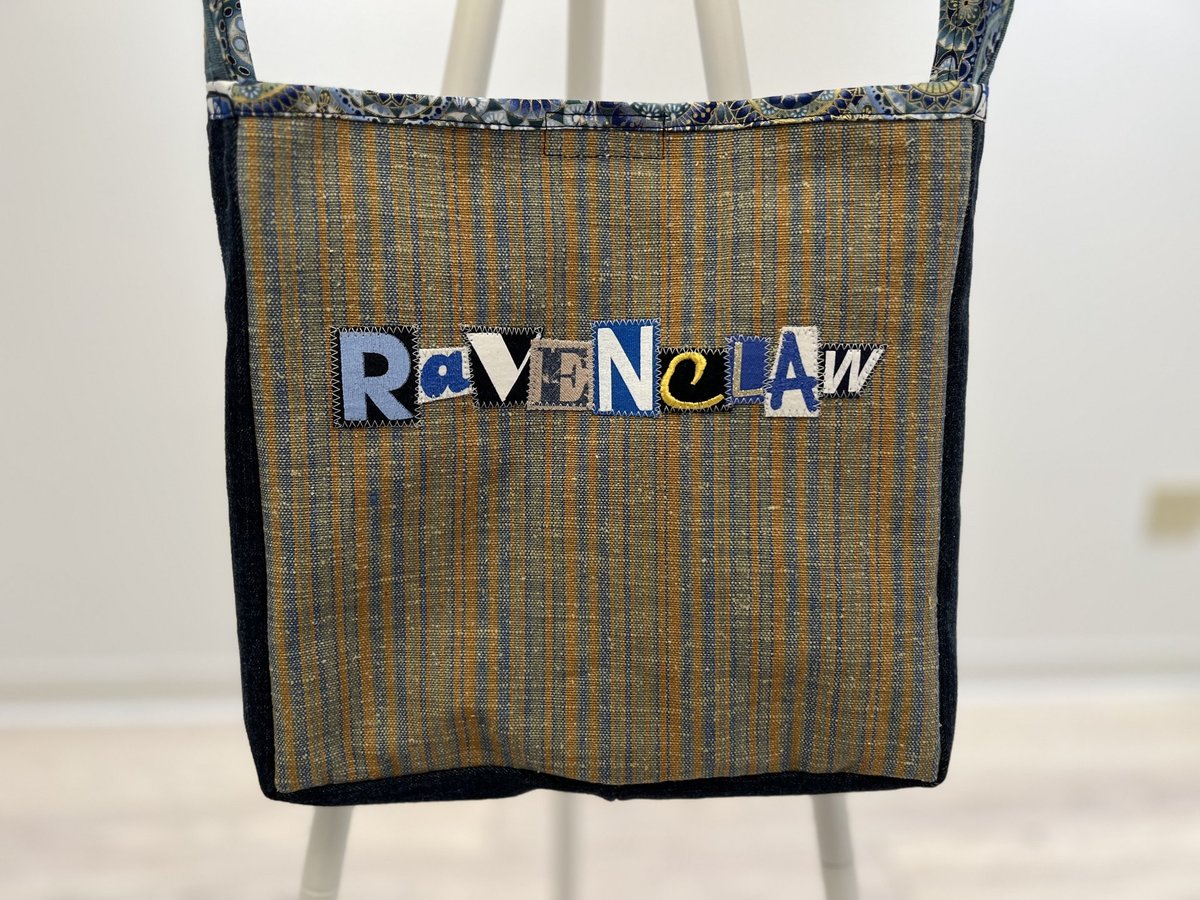 Ravenclaw ransom note crossbody bag 