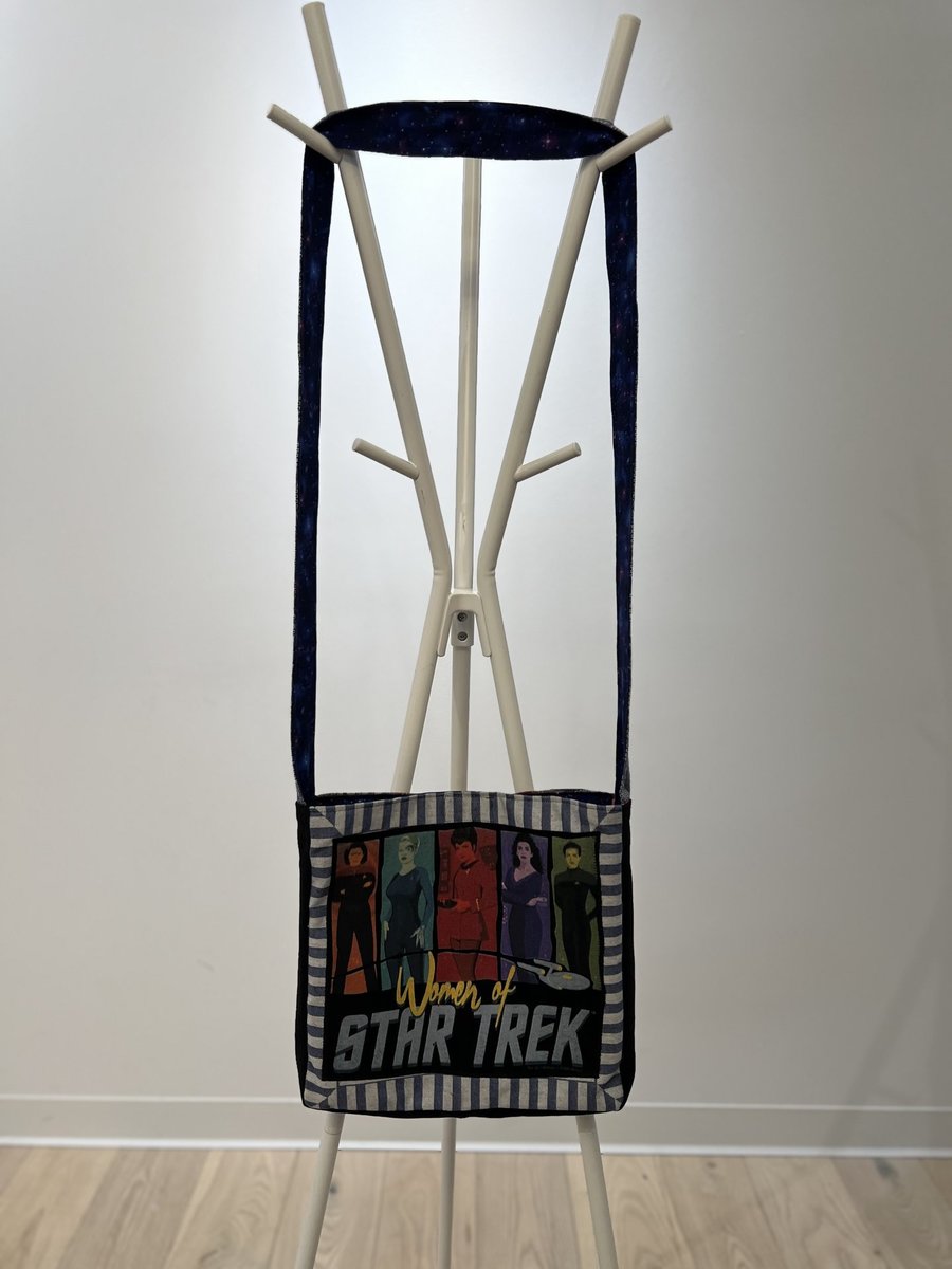 Women of Star Trek tshirt crossbody bag 