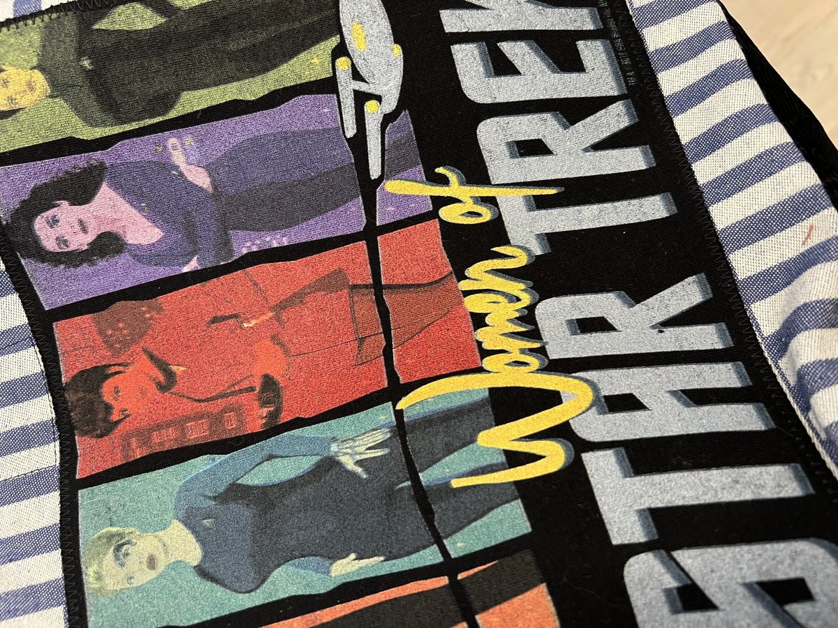 Women of Star Trek tshirt crossbody bag 