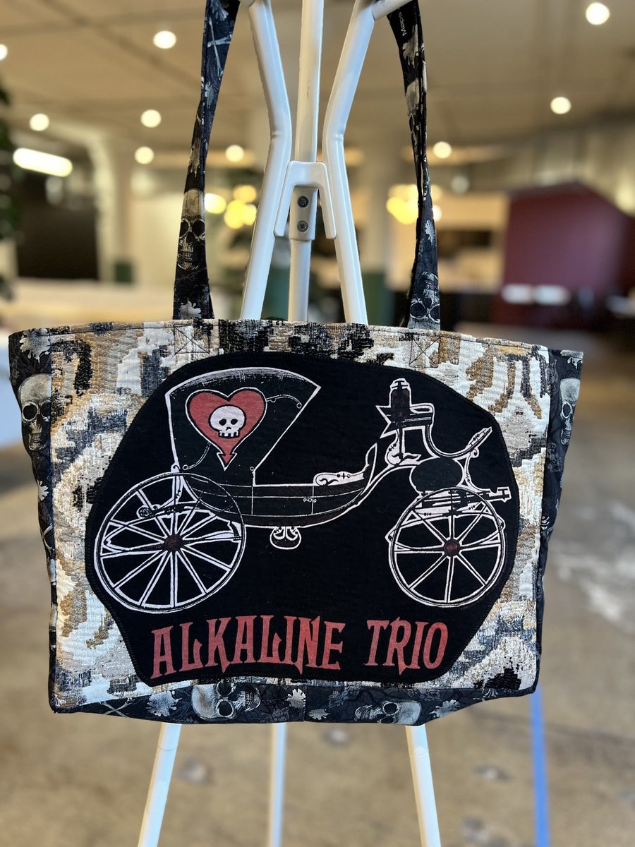 Alkaline Trio tshirt market bag